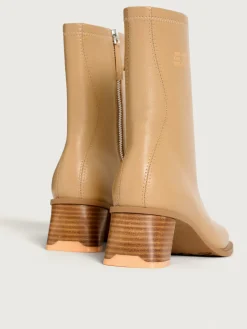 Hot HOFF BOTÍN TACÓN DATE BEIGE