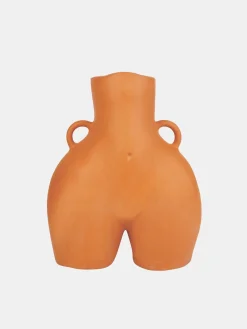 Discount HOFF LOVE HANDLES VASE ORANGE