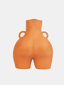 Discount HOFF LOVE HANDLES VASE ORANGE